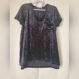 Velvet Pocket Tee -XXL